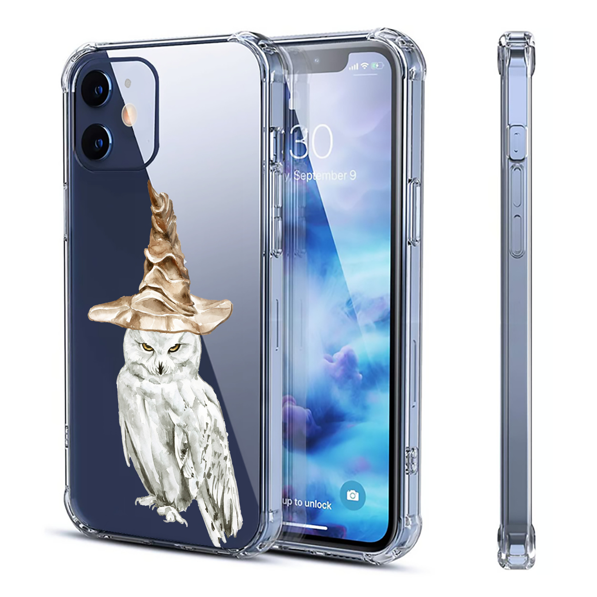 （画像用） Harry Potter ハリー・ポッターシリーズ 【iPhone 12シリーズ対応】透明スマホケース（クリアソフトケース）